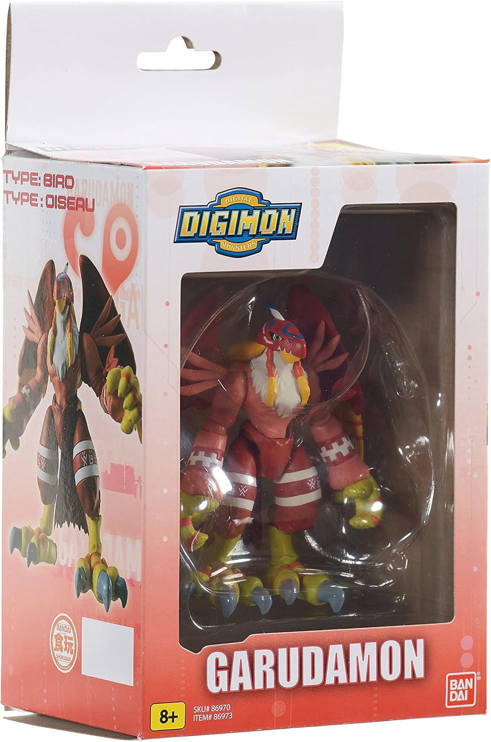 - Digmon - Garudamon, Shodo 3.5 Inch Action Figure