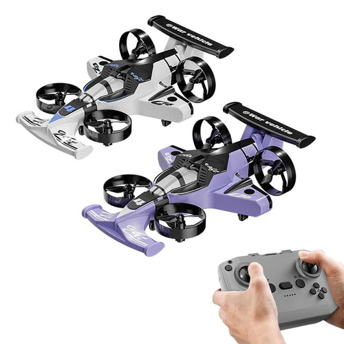 2-In-1 Remote-Controlled Car and Plane Combo