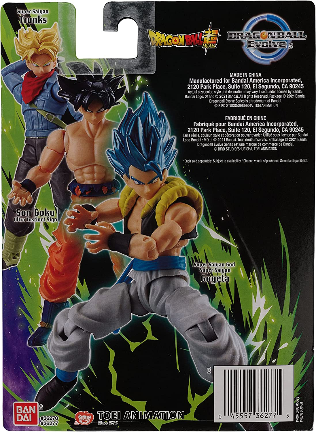 Dragon Ball Super: Super Saiyan Blue Gogeta Action Figure