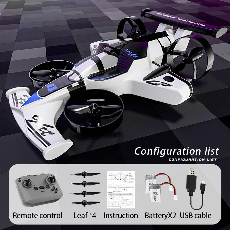 2-In-1 Remote-Controlled Car and Plane Combo