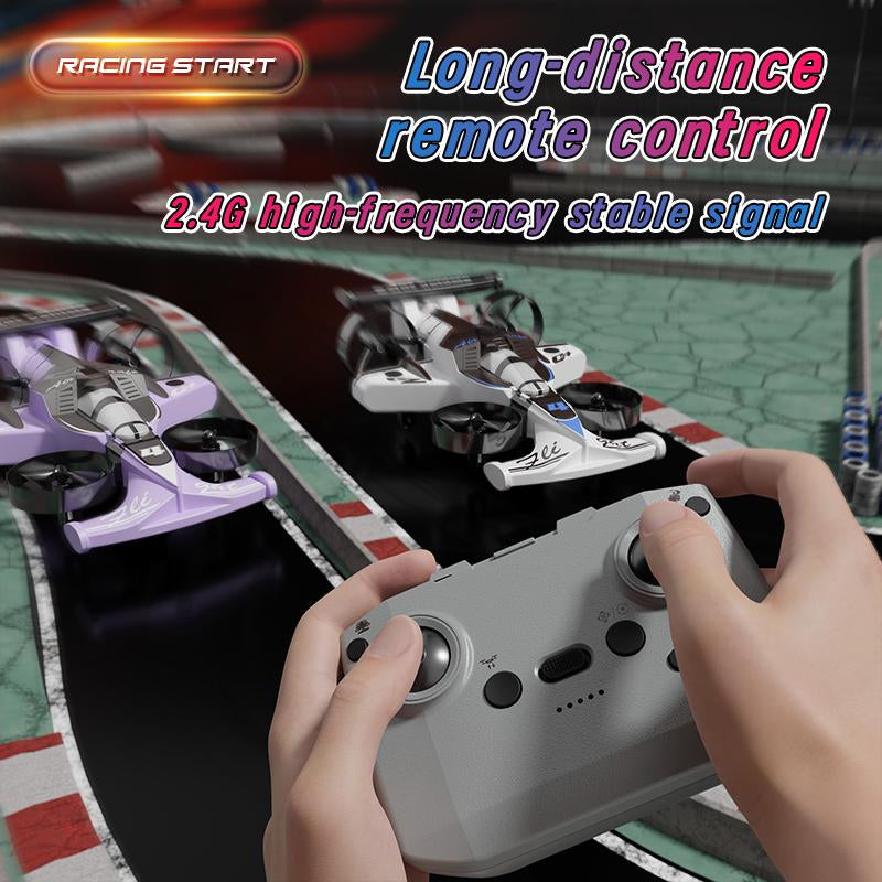 2-In-1 Remote-Controlled Car and Plane Combo