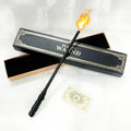Magic Wand with Flame Effect–Shoot Fireballs like a Real Wizard!Perfect for Halloween Prop Party Supplies