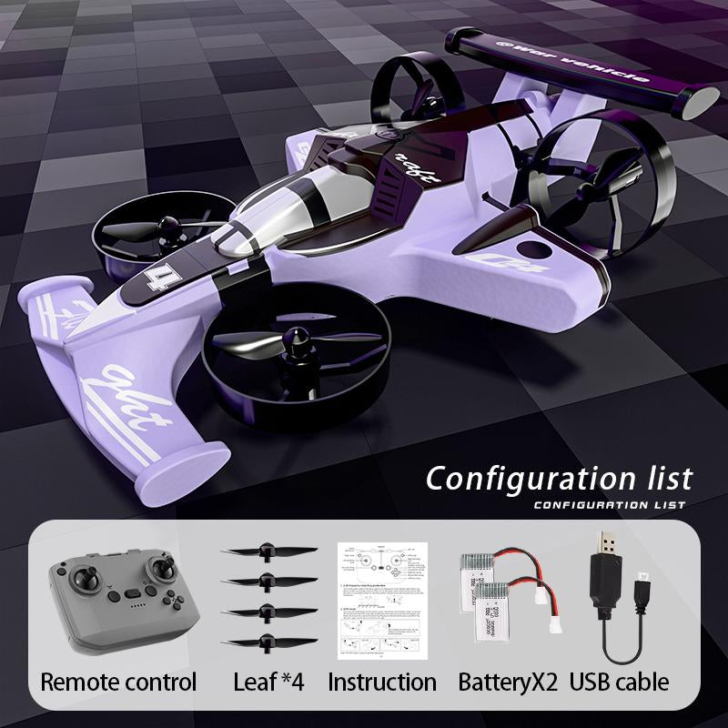 2-In-1 Remote-Controlled Car and Plane Combo